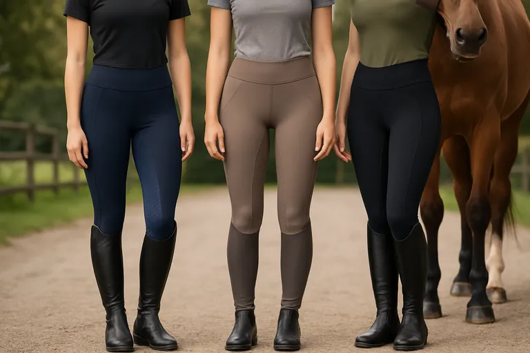 Verschillende soorten paardrijlegging